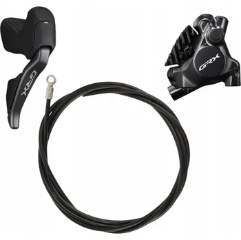 Brzdová páka Shimano GRX Di2 ST-RX825 + BR-RX820 12sp pravá řadící a zadní brzdová páka a třmen