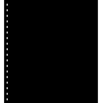 Lindner Blanko - černý karton nepotištěný