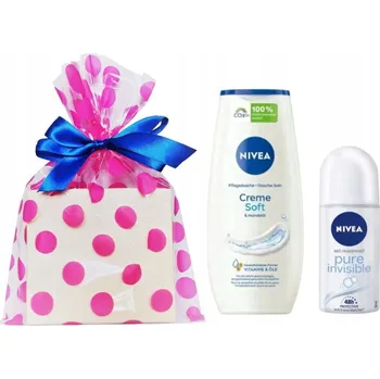 Kosmetická sada Sada tělové kosmetiky Nivea Soft Care sprchový gel 250 ml + deodorant 50 ml