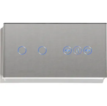 vypínač DOTYKOVÝ SPÍNAČ 2K WIFI + OVLADAČ ROLETY TUYA SMART SKLENĚNÝ SPÍNAČ