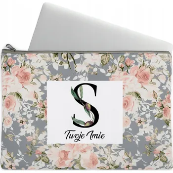 Pouzdro na mobilní telefon Pouzdro na Notebook / Tablet Obal Taška Květinový Monogram Iniciála S