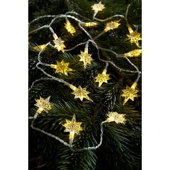 Vánoční dekorace Markslöjd Stjärna LED řetěz hvězdičky
