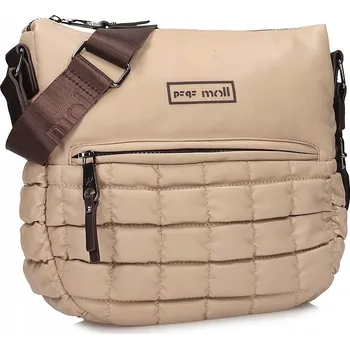 Kabelka Každodenní béžová kabelka přes rameno pro ženy Pepe moll 252121 VICTORIA CREAM
