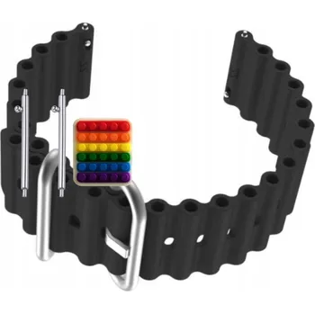 Pásek Řemínek pro Amazfit GTS 2, Silikon Vlna Barva, nastavitelný