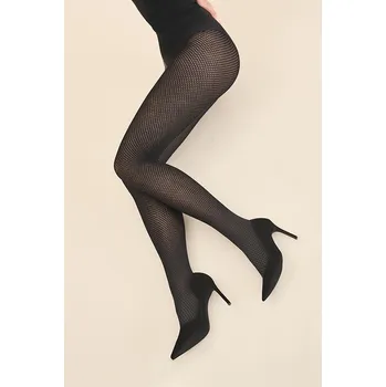 Dámská móda Silonkové punčocháče Gabriella Galia Code 1236 Barva: Černá, Velikost: 6-2XL