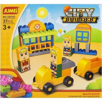 ostatní stavebnice STAVEBNICE MĚSTO STAVEBNICE PRO BATOLATA 3+ 37 DÍLKŮ