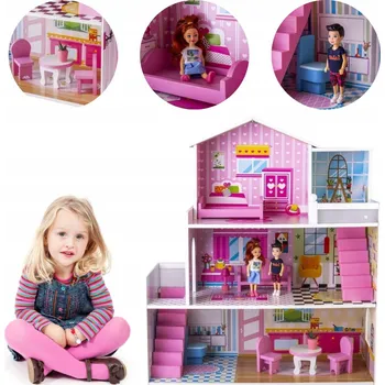 Domeček pro panenku Domeček pro panenky Kathay-Haster 4906713695921 70 cm