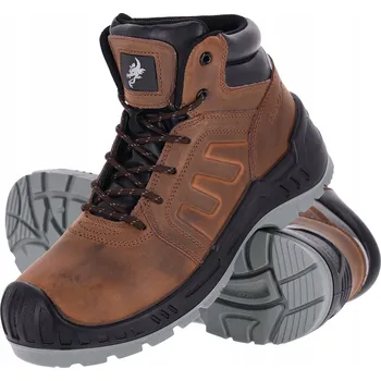 Pracovní obuv Boty z kůže typu crazy-horse s zdvihem Reis TITAN-BRONCO BBR vel. 40
