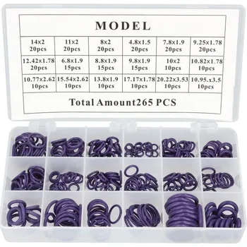 Vzduchotechnika Sada O-kroužků pro klimatizaci, 265ks, Invento TX7936210720