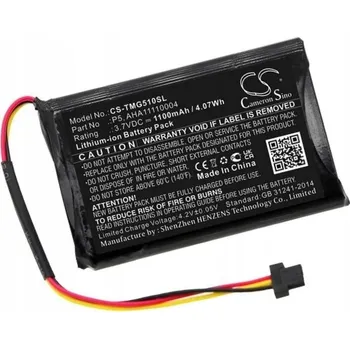 GPS navigace Akumulátor P5 AHA11110004 P6 AT6 pro GPS navigaci TomTom Go 520 510 1484