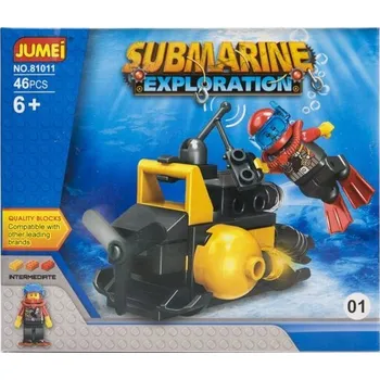 ostatní stavebnice STAVEBNICE PODMOŘSKÁ VÝPRAVA PRO DĚTI, 46 DÍLKŮ