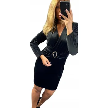 Dámské šaty Okouzlující koktejlové šaty Genesy nad kolena, velikost 50