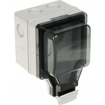 Elektrická zásuvka Hermetická Elektrická Zásuvka Atlo bílá