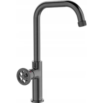 Vodovodní baterie Kuchyňská stojánková baterie Laveo MURO černá