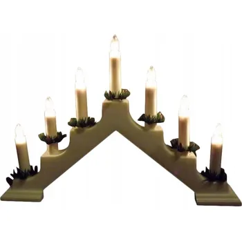 Vánoční svícen Plastový svícen Goliat 40 cm