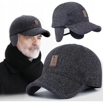 Čepice Teplá fleecová Kšiltovka – zimní ochrana proti větru a mrazu