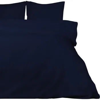 Povlečení Povlečení z bavlněného saténu TMAVĚ GRANÁTOVÉ 160x200