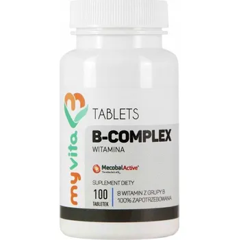 Doplněk stravy MyVita Vitamin B Complex tablety 100 ks