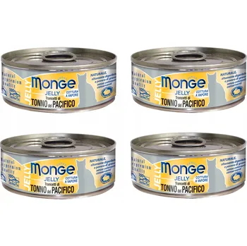 Krmivo pro kočku MONGE JELLY tuňák žlutoploutvý mokré krmivo pro kočky 80 g