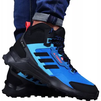 Pánská treková obuv Adidas Terrex VODĚODOLNÉ ZIMNÍ pánské boty VYSOKÉ trekové GORE-TEX