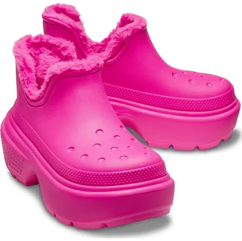 Dámská obuv Crocs Dámské Zateplené Kotníkové Boty na Platformě Stomp Lined Shorty Boot 39-40