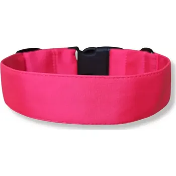 Obojek pro psa Softshellový obojek pro psa - NEON RŮŽOVÁ