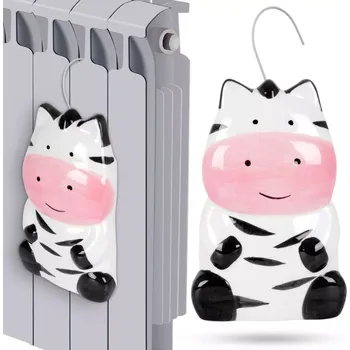 Zvlhčovač vzduchu Keramický zvlhčovač na radiátor zebra 220 ml