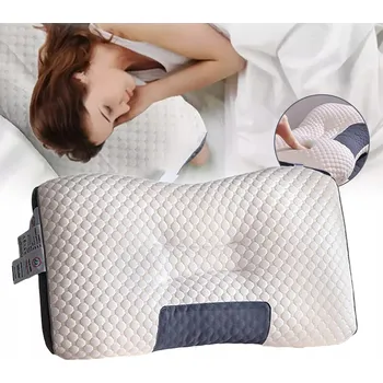 Polštář ERGONOMICKÝ POLŠTÁŘ POD KRK, POLŠTÁŘ CESTOVNÍ, ORTOPEDICKÝ POLŠTÁŘ