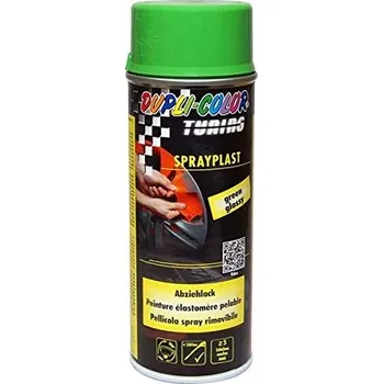 Barva ve spreji MOTIP SPRAYPLAST Gumový sprej ZELENÝ 400ML