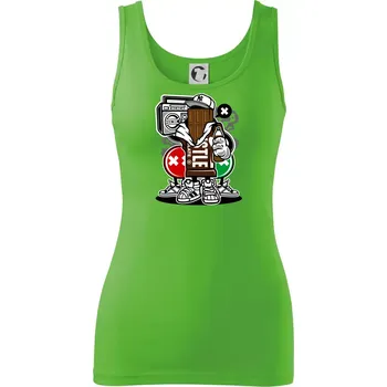 Dámské tričko Čokoláďák - Dámské tílko - XL ( Apple Green )
