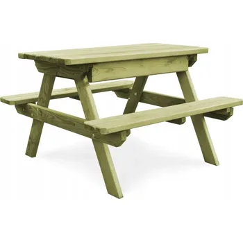 Jídelní stůl Stůl VidaXL dřevěný obdélníkový 90 x 90 x 58 cm