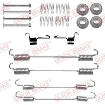 Brzdový systém Sada příslušenství brzdových čelistí QUICK BRAKE 105-0079