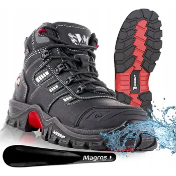 Pracovní obuv Pánské pracovní boty kotníkové voděodolné VM MICHELIN BUFFALO O2 HRO FO SRC