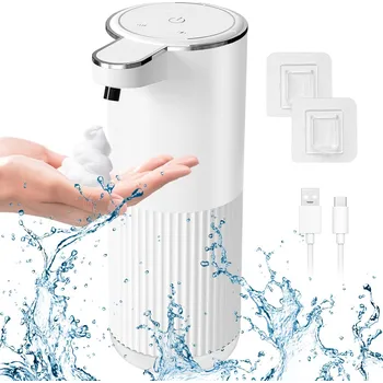 Dávkovač mýdla BEZDOTYKOVÝ AUTOMATICKÝ DÁVKOVAČ MÝDLA PĚNOVÉHO MÝDLA 4 RYCHLOSTI + USB