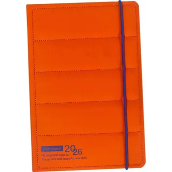 Kalendář Knižní kalendář 2026 A5 Avanti oranžový