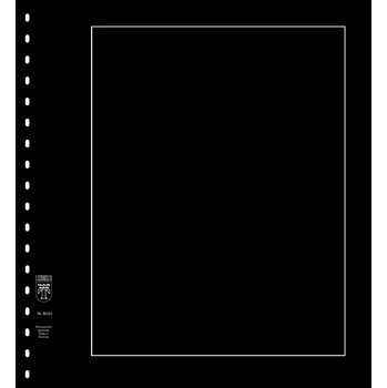 Lindner Blanko - černý karton s bílým orámováním