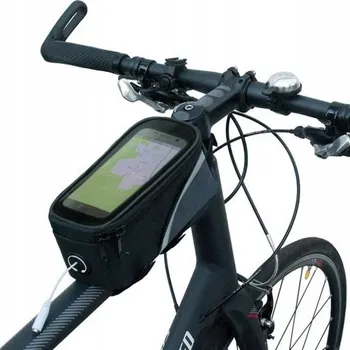 Držák na telefon na kolo s dotykovým displejem, pouzdro na telefon, upevnění na rám kola/motorky