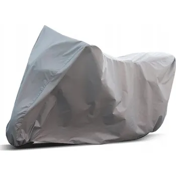 Plachta na motorové vozidlo Obal / Plachta na motorku CarPassion Protector vel. M stříbrná