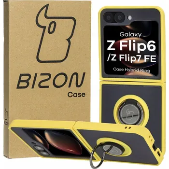 Pouzdro na mobilní telefon Zadní Kryt Bizon pro Samsung Galaxy Z Flip6 žlutá