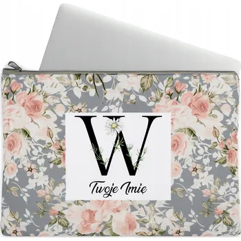 Pouzdro na mobilní telefon Pouzdro na Notebook / Tablet Obal Taška Květinový Monogram Iniciála W