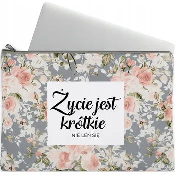 Pouzdro na mobilní telefon Pouzdro na Notebook Tablet Květinové Do Práce Život Je Krátký - Neleň Se