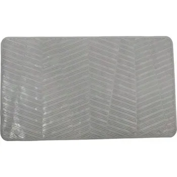 Prostiskluzová podložka do koupele do vany 67x37 CM šedá