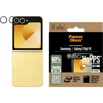 Tvrzené sklo na objektiv PanzerGlass Hoops pro Samsung Galaxy Z Flip7 FE