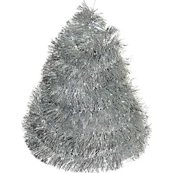 Vánoční dekorace Vánoční řetěz 2m stříbrný