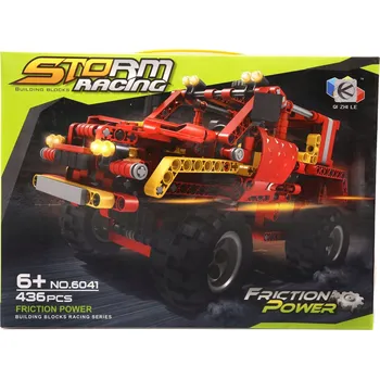 ostatní stavebnice STAVEBNICE TERÉNNÍ AUTO ČERVENÉ SADA K SESTAVENÍ AUTA