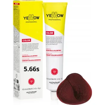Barva na vlasy Yellow Professional Color Permanentní barva na vlasy ODSTÍN 5.66S 100 ml