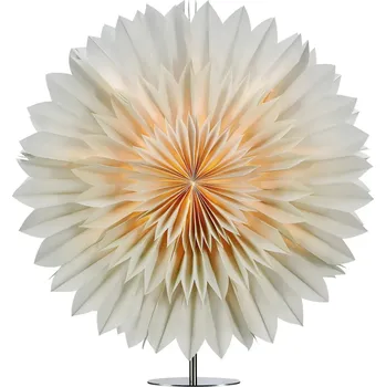 Vánoční dekorace Markslöjd Solina šedá hvězda na stůl 60 cm