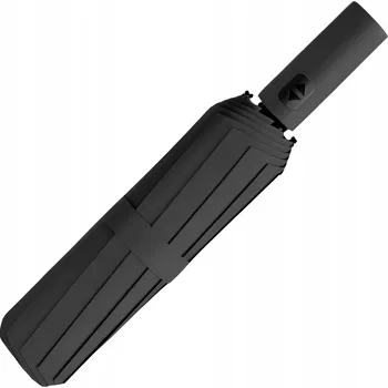 Deštník Skládací automatický deštník černý - pro ženy i muže