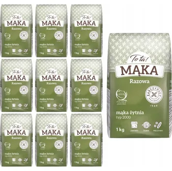 Mouka Žitná mouka celozrnná typ 2000 1kg Pro Vás na kvásek