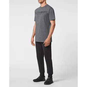 Plein Sport T-Shirt 1093 Šedá Regular Fit 4XL